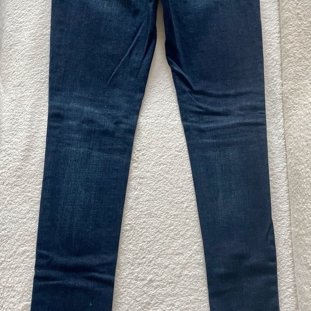 Joe Fresh Women’s Skinny Jeans, Size 0 Slim, dark blue, 99% Cotton, 1% Spandex